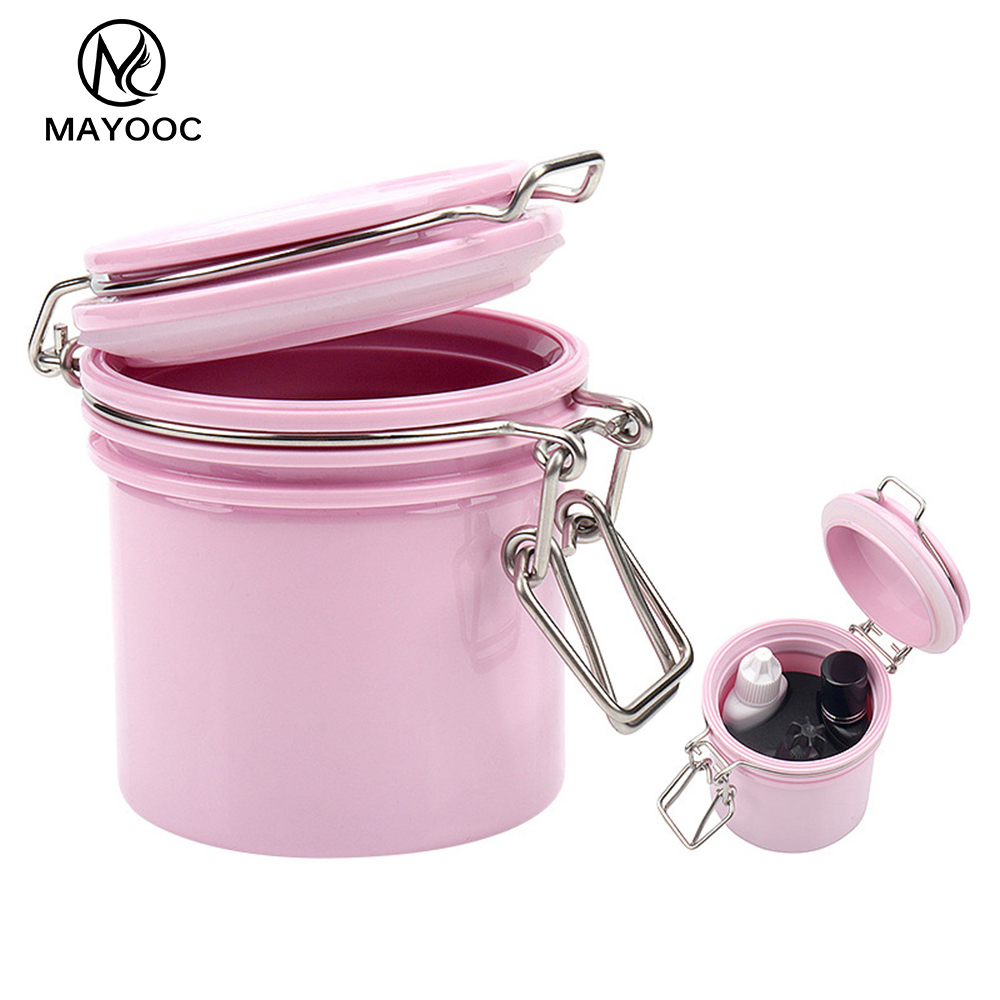 Eyelash Extension Double Lash - 1pcs Eyelash Glue Storage Tank Container