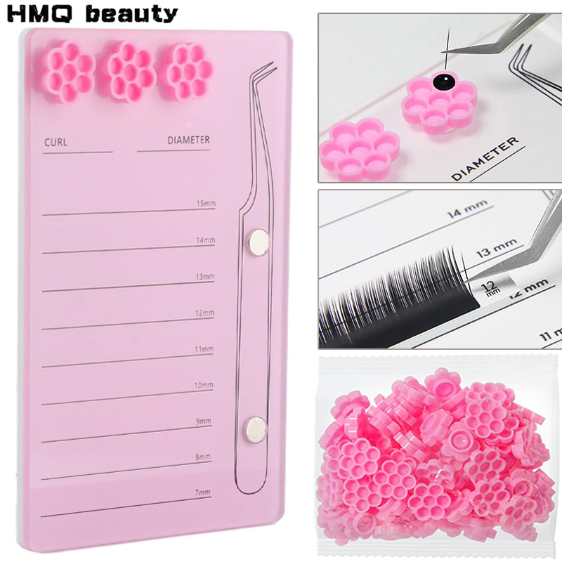 Eyelash Extension Menu - Acrylic Eyelash Holder Magnetic Suction Scale