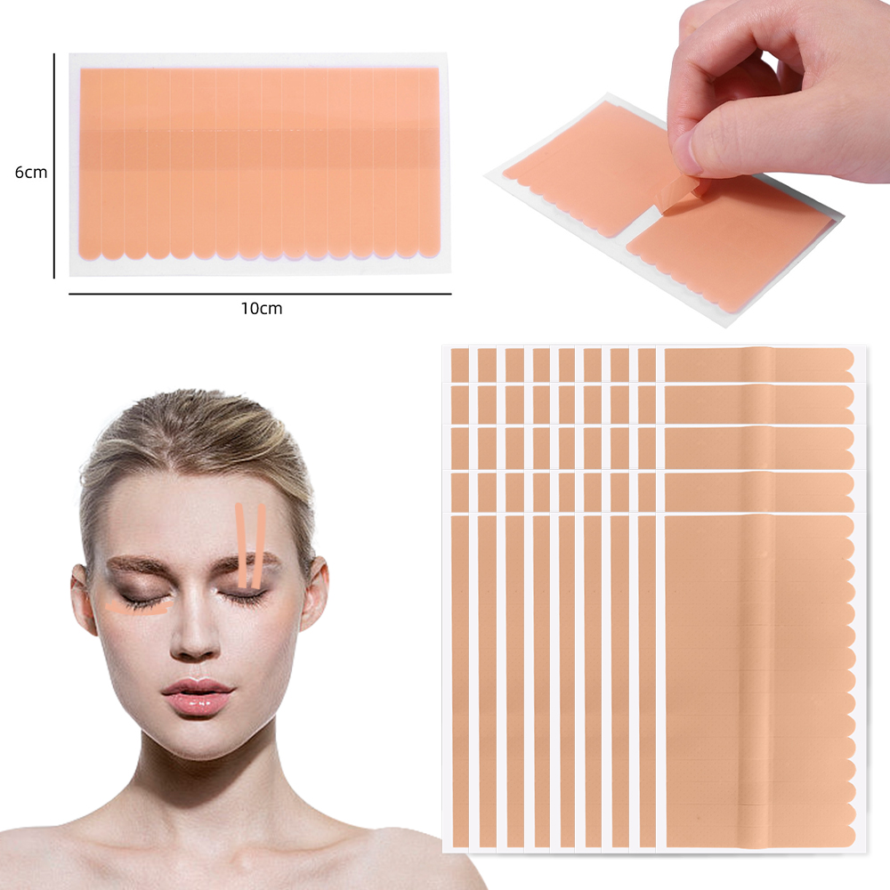 Eyelash Extension Double Lash - 10/20pcs Eyelash Tape Non Woven Micropore