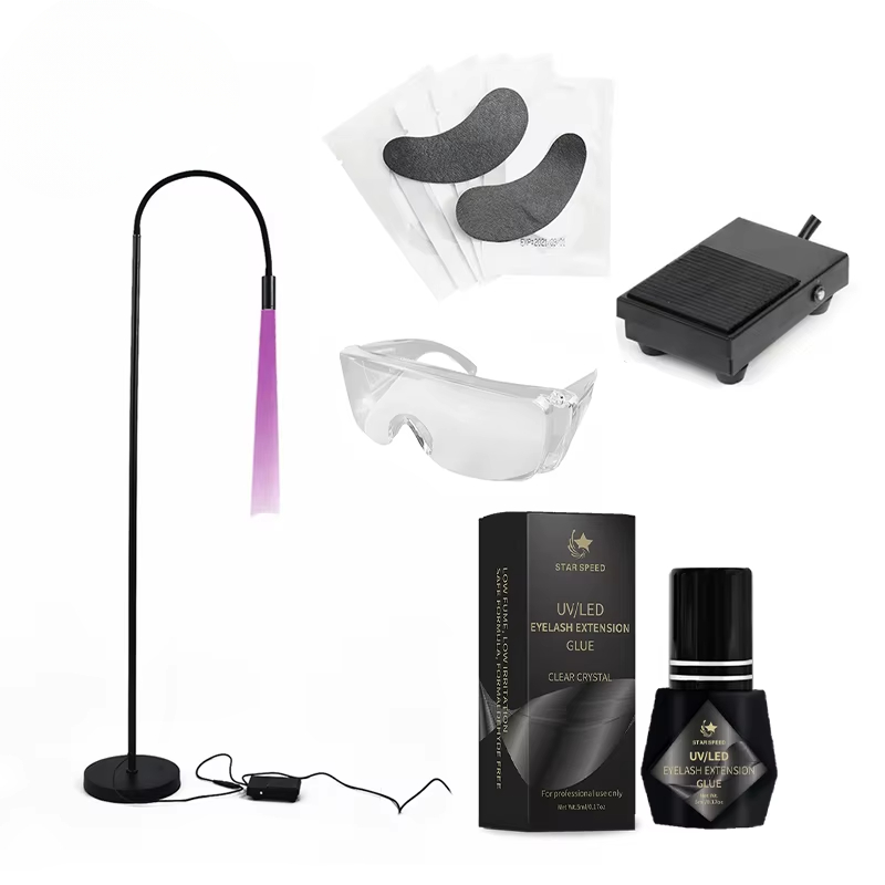 Eyelash Extension With Glasses - Y Professional UV LED Extensions Lash
