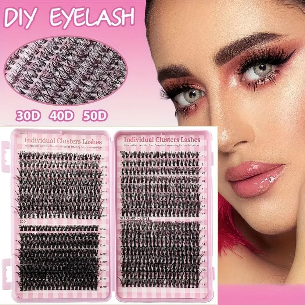 Eyelash Extension Volume Lashes - 8-16mm Length False Eyelashes 30D/40D/50D/60D Natural