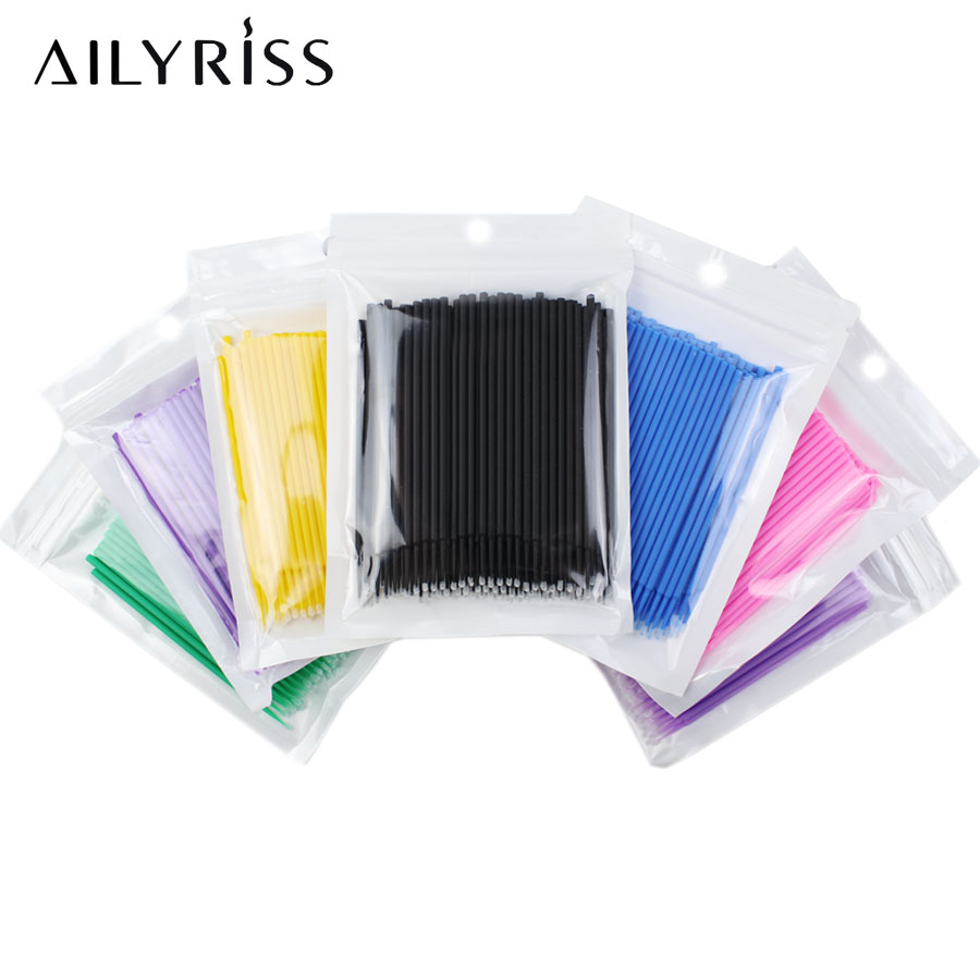 Disposable Eyelash Brushes Swa - огляд і ціна Micro Brush Applicator