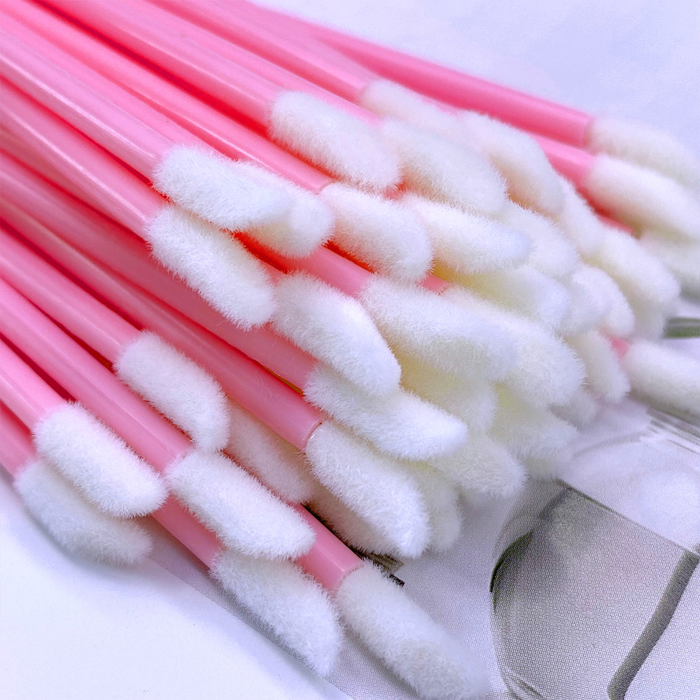 50/500PCS Disposable Lip Brush - огляд і ціна Micro Brush Applicator