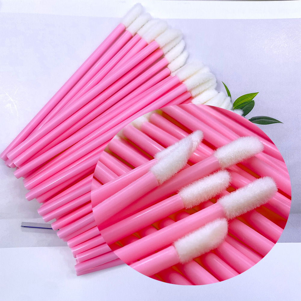 50/500PCS Disposable Lip Brush - огляд і ціна Micro Brush Applicator
