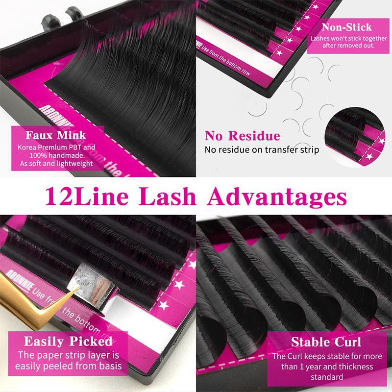 Eyelash Extension Individual M - огляд і ціна Eyelash Extension Volume Lashes