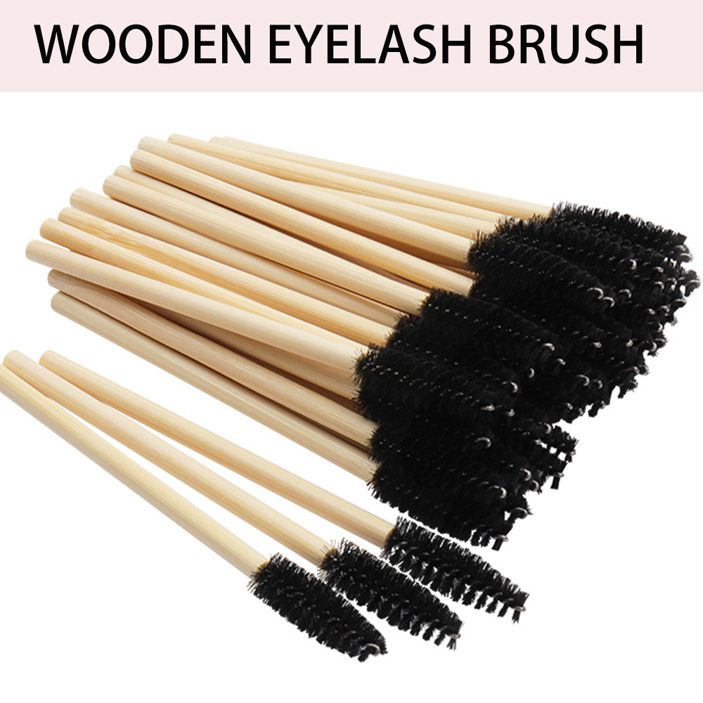 50/100Pcs Bamboo Handle Eyelas - огляд і ціна Eyelash Extension London