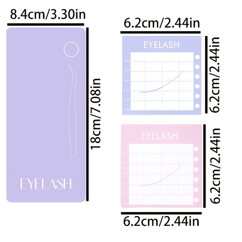 3pcsProfessional Magnetic Eyel - огляд і ціна Eyelash Extension Menu