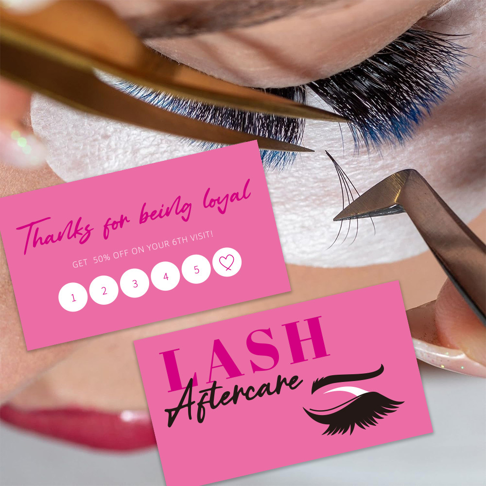 50pcs Shining Eyelash Business - огляд і ціна Eyelash Extension Menu