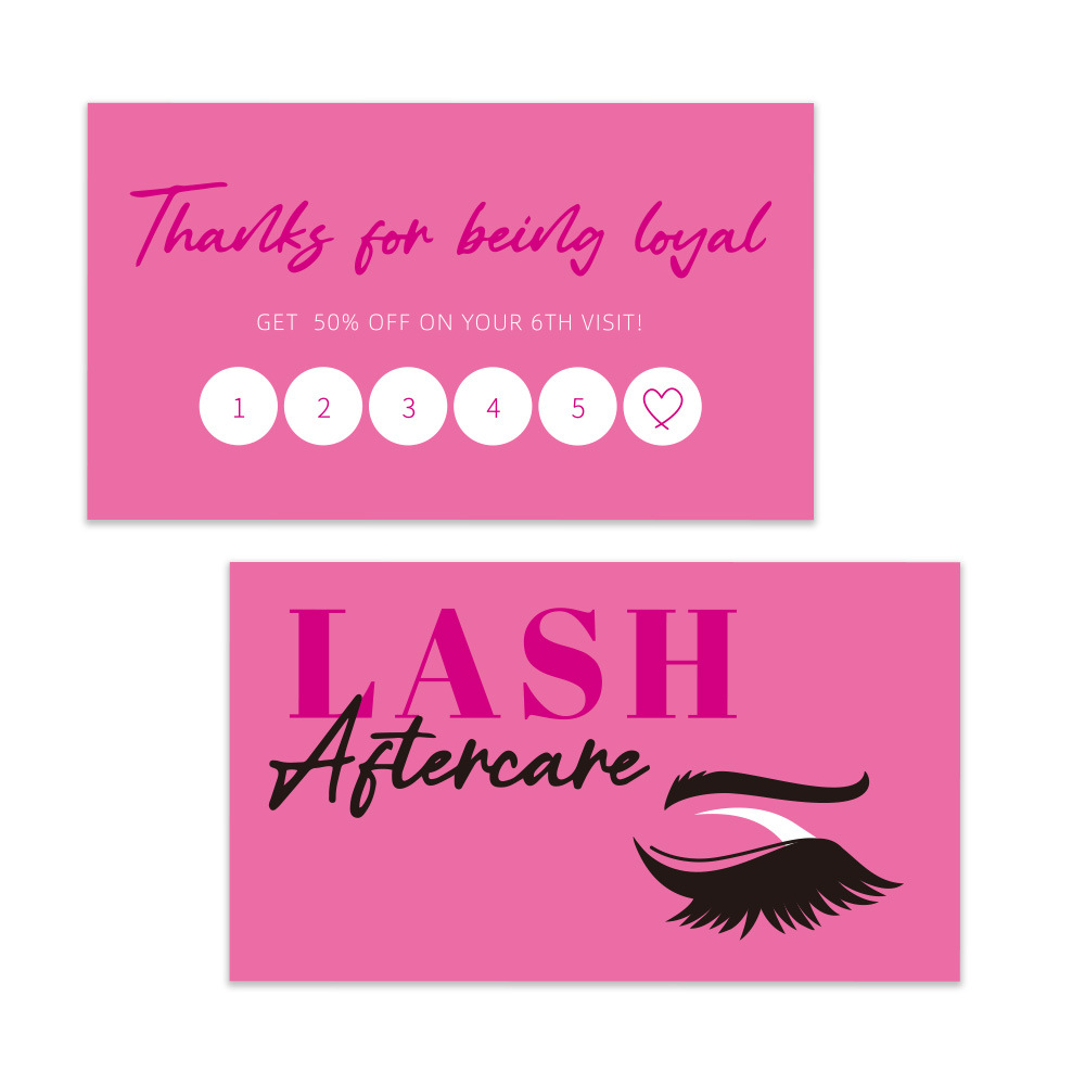 50pcs Shining Eyelash Business - огляд і ціна Eyelash Extension Menu