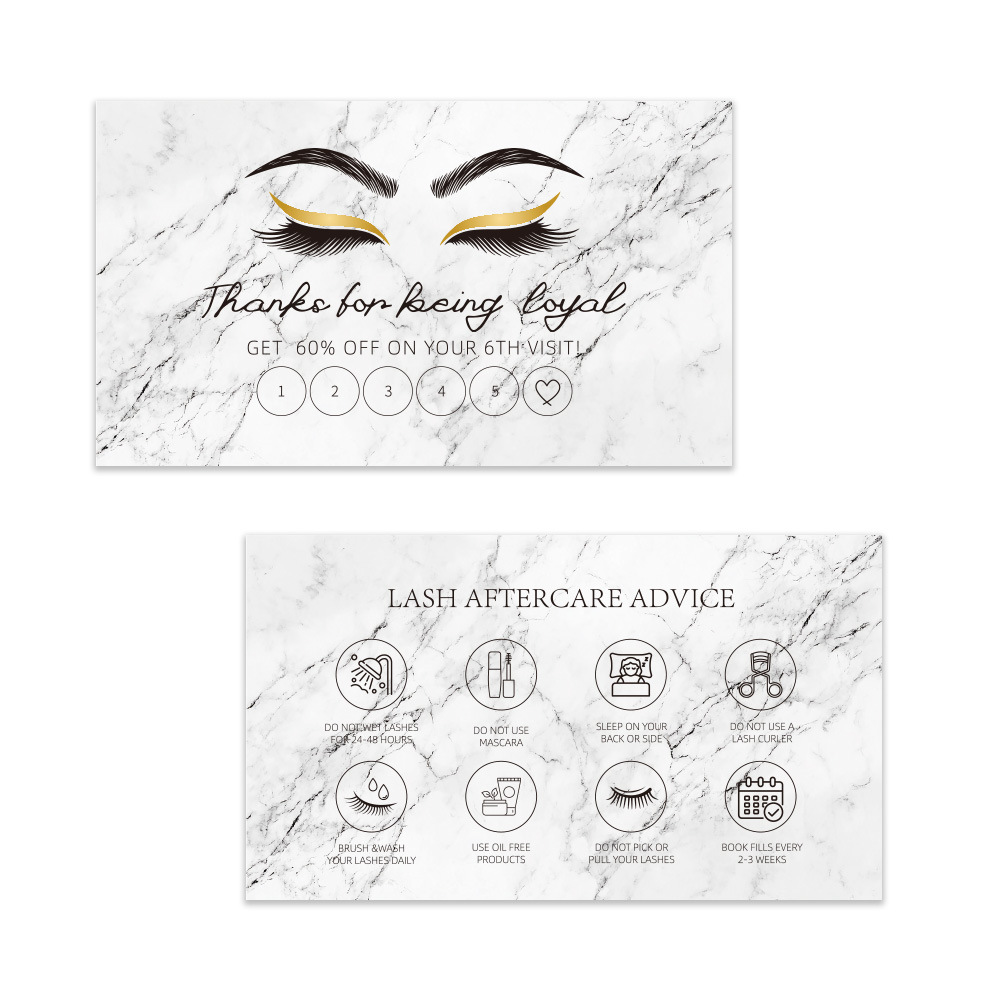 50pcs Shining Eyelash Business - огляд і ціна Eyelash Extension Menu