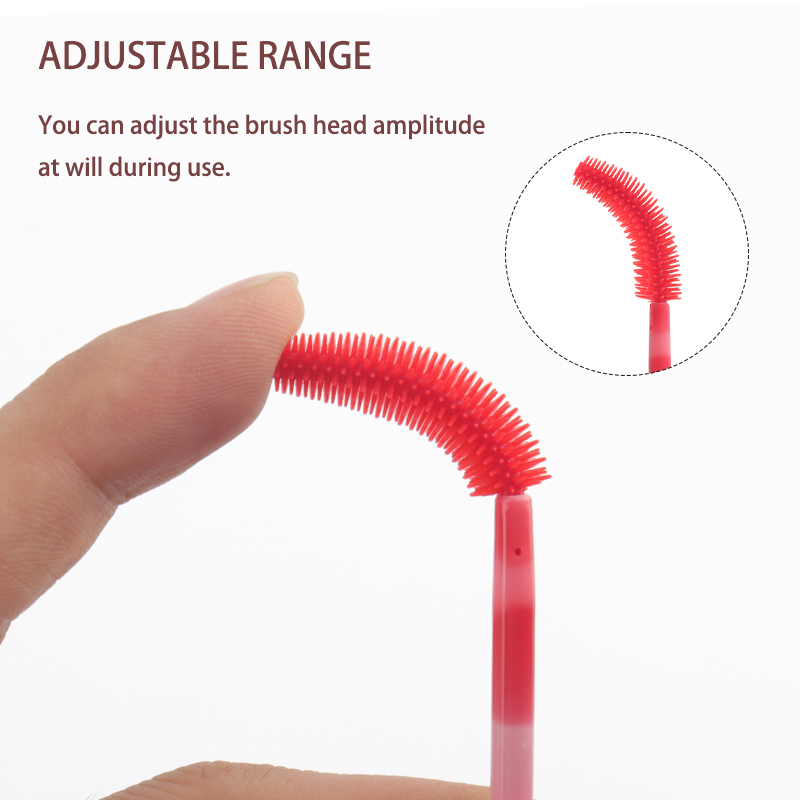 50/100Pcs Disposable Silicone  - огляд і ціна Micro Brush Applicator