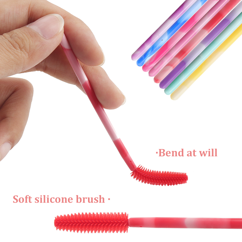 50/100Pcs Disposable Silicone  - огляд і ціна Micro Brush Applicator