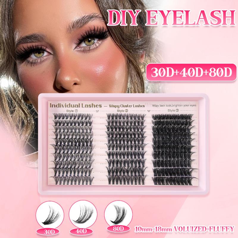 DIY Lash Extensions Kit with S - огляд і ціна Eyelash Extension Volume Lashes
