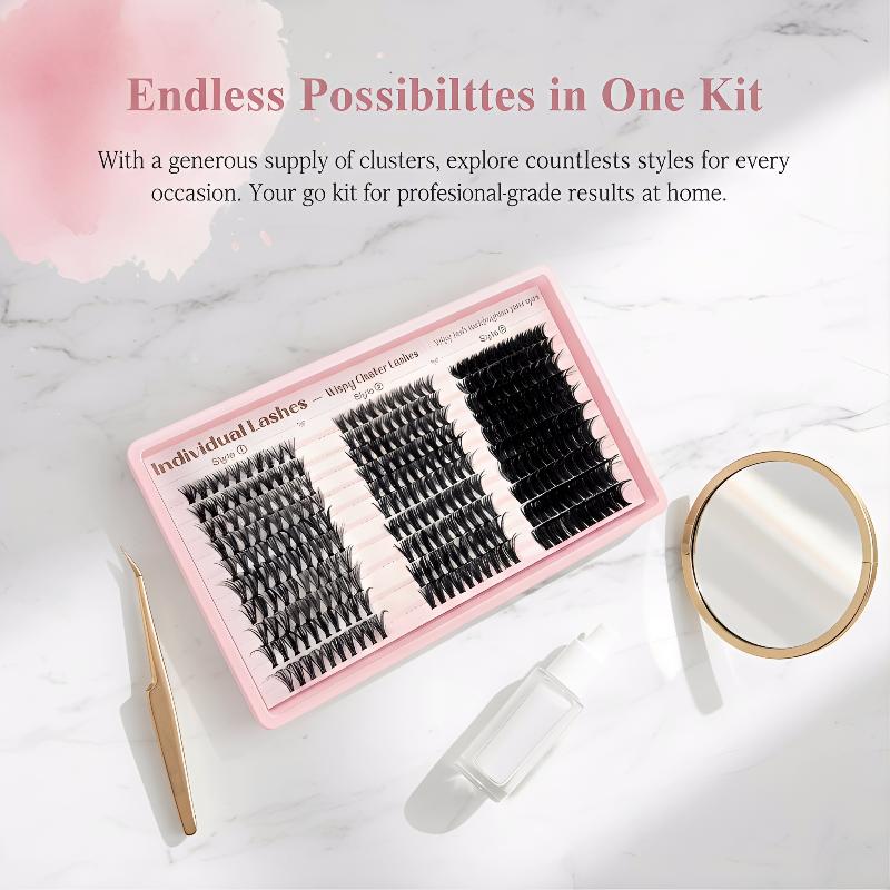 DIY Lash Extensions Kit with S - огляд і ціна Eyelash Extension Volume Lashes