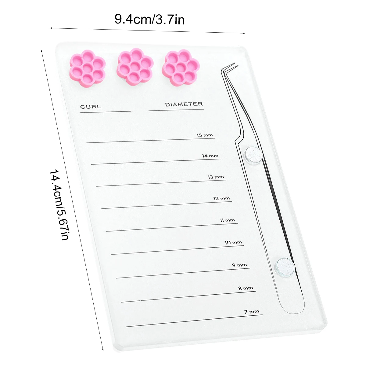 Eyelash Extension Scale Holder - огляд і ціна Eyelash Extension Menu