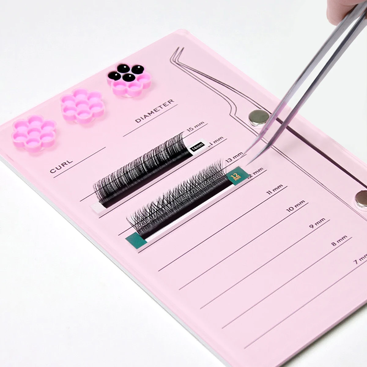 Eyelash Extension Scale Holder - огляд і ціна Eyelash Extension Menu