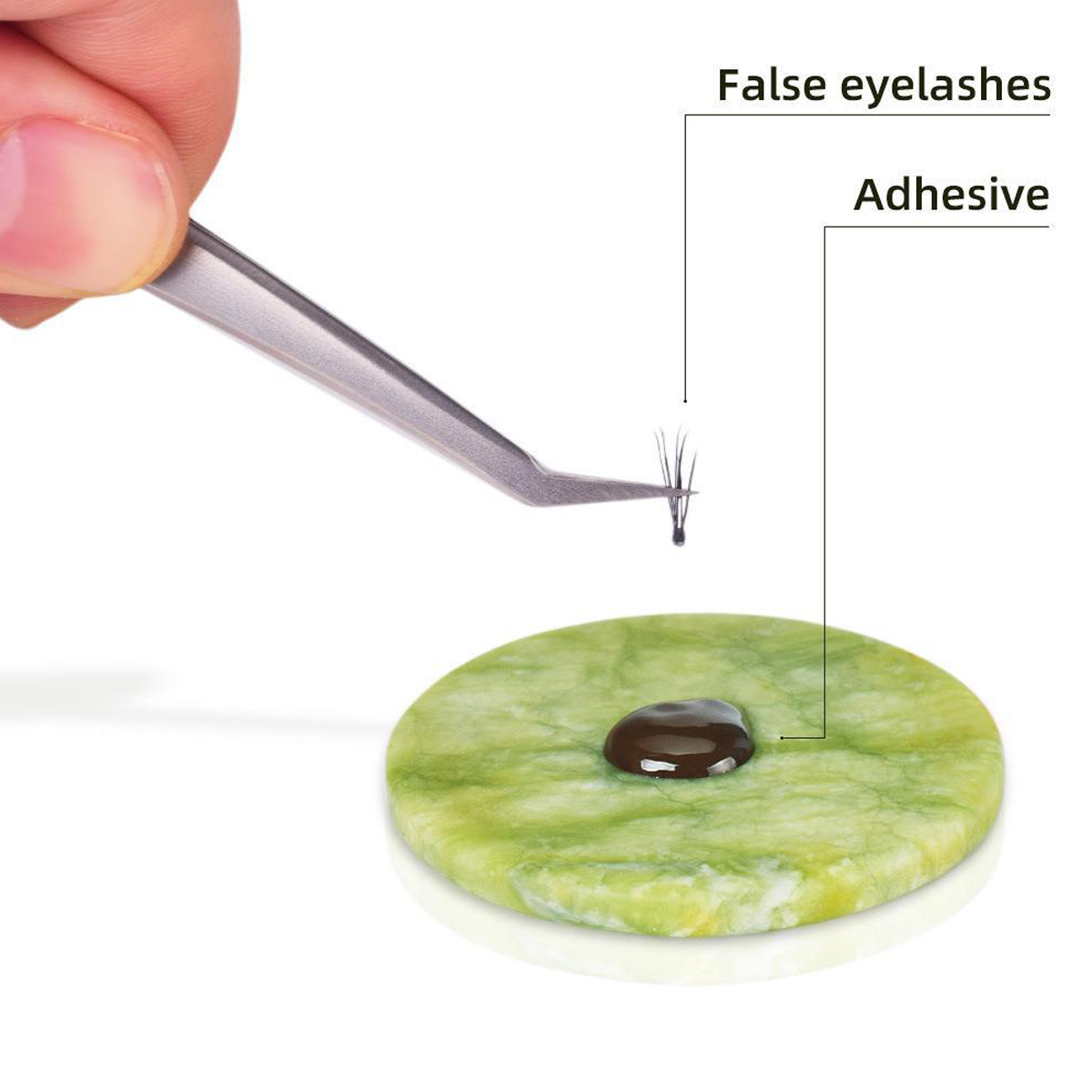1/2PCS Eyelash Glue Pallet Las - огляд і ціна Eyelash Extension London