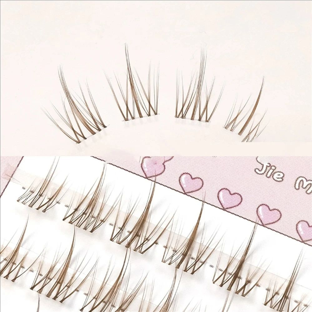 MIAOJIE Brown Sunflower False  - огляд і ціна Eyelash Extension In Chinese