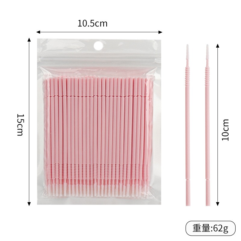 500pcs Eyelash Extension Clean - огляд і ціна Eyelash Extension Double Lash
