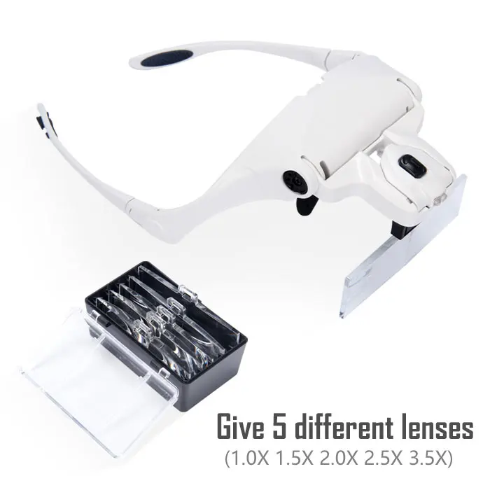 1PCS Magnifier Glasses Eyelash - огляд і ціна Eyelash Extension With Glasses