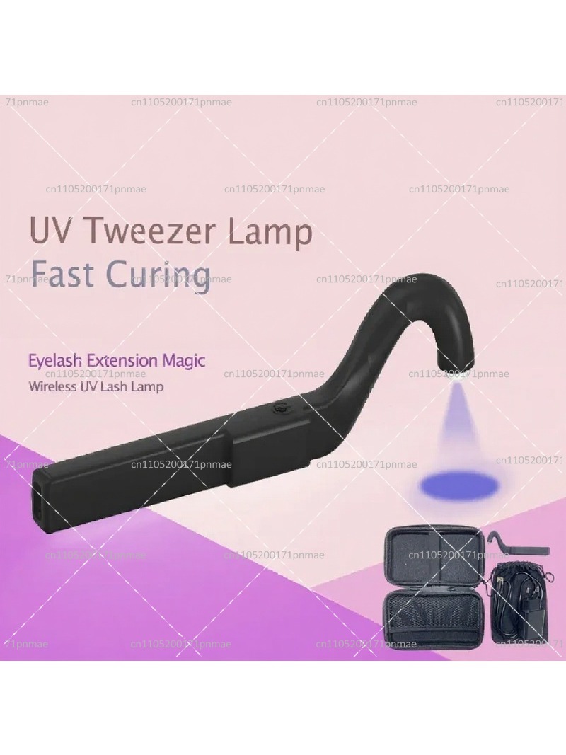 Wireless UV LED Lash Tweezer L - огляд і ціна Lash Extension Tweezers