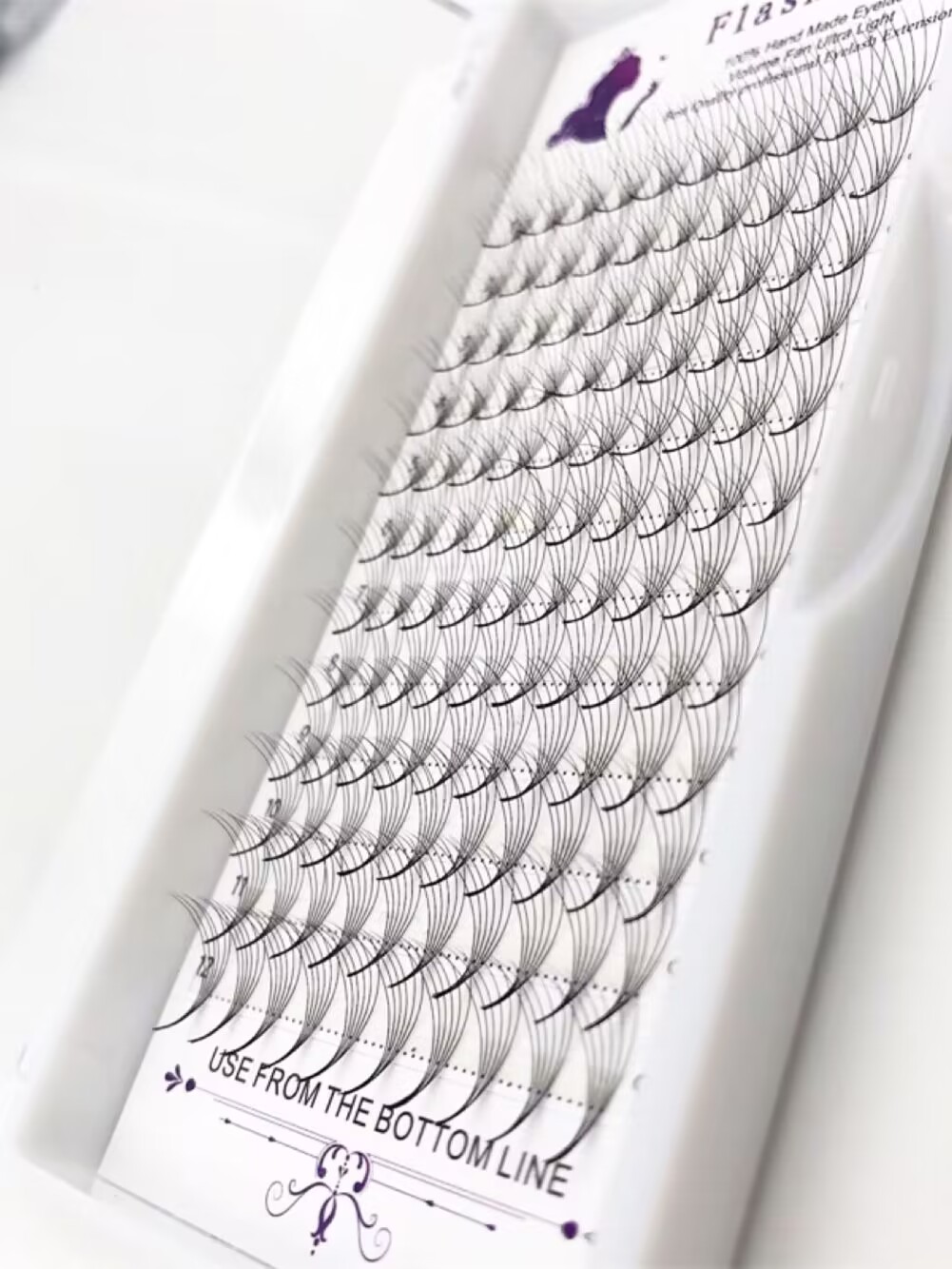 Flash girl Top quality Pre-mad - огляд і ціна Eyelash Extension Volume Lashes