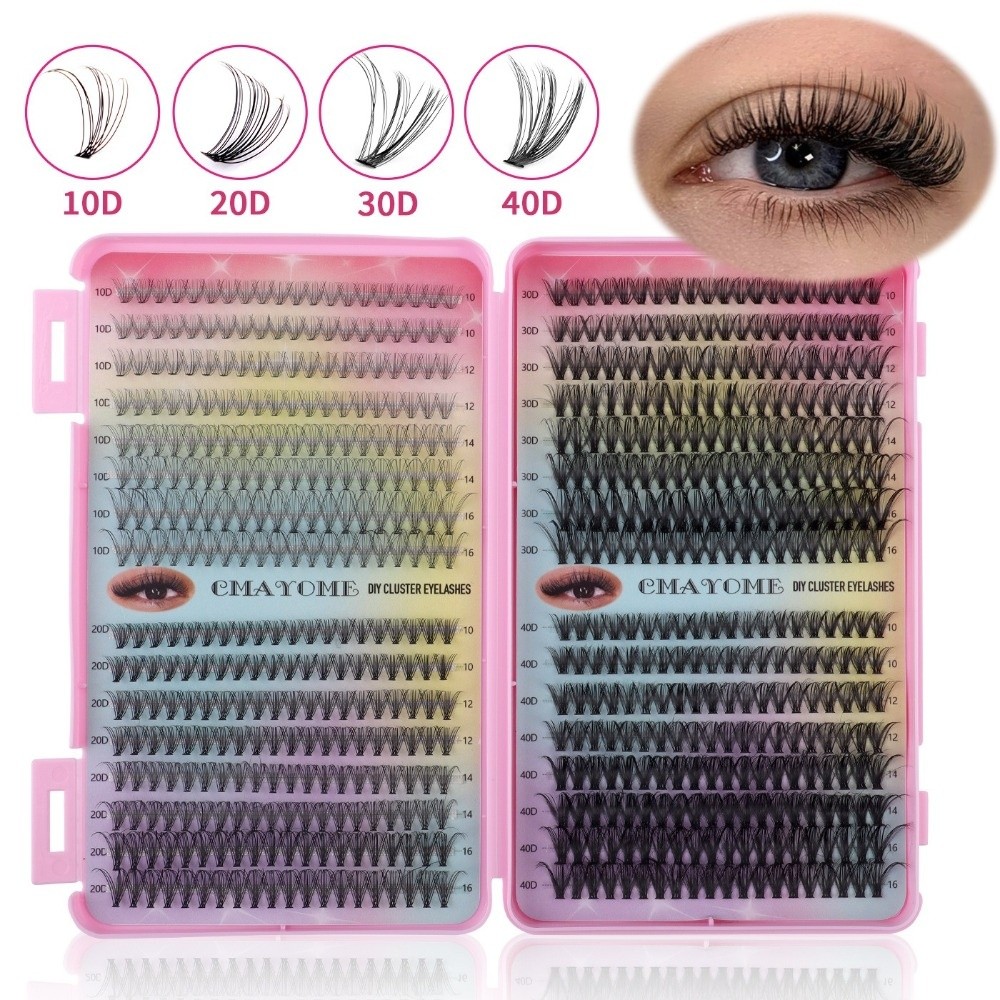 Bond and Seal False Eyelashes  - огляд і ціна Eyelash Extension Volume Lashes