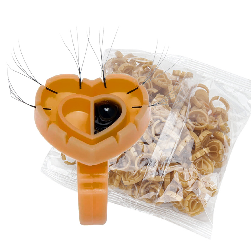 500PCS Glue Rings for Lash Ext - огляд і ціна Eyelash Extension Double Lash