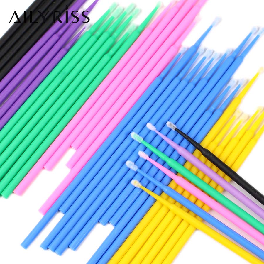 500pcs/lot Disposable Applicat - огляд і ціна Micro Brush Applicator
