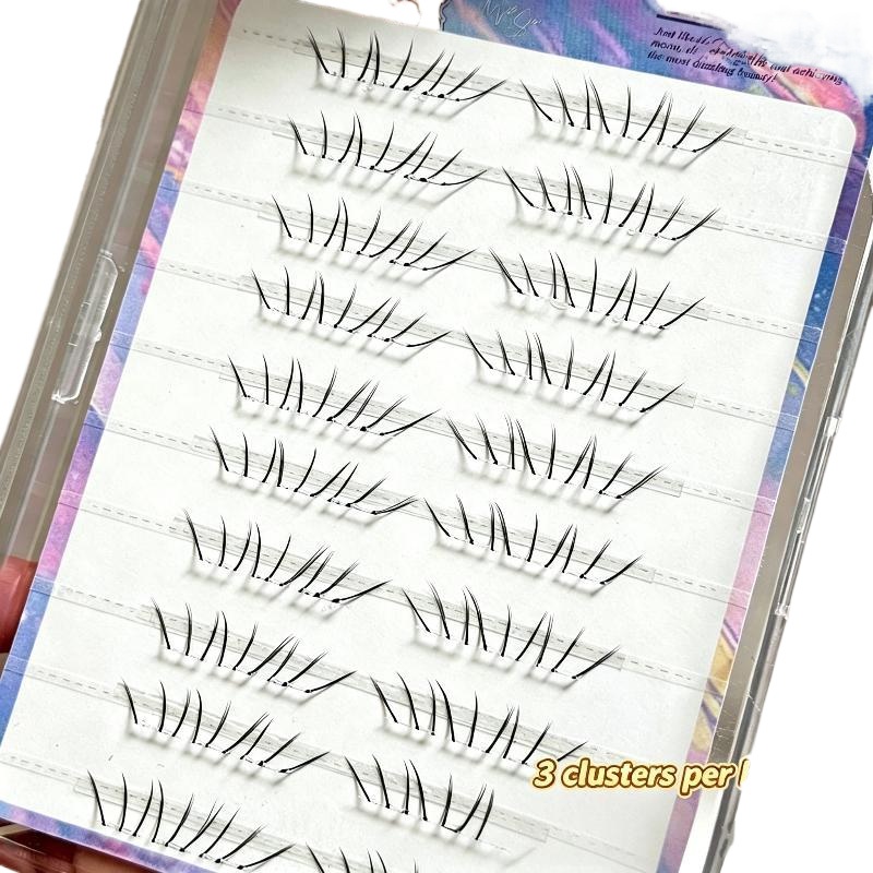 1 Set Comic Lower Lash Extensi - огляд і ціна Eyelash Extension With Glue