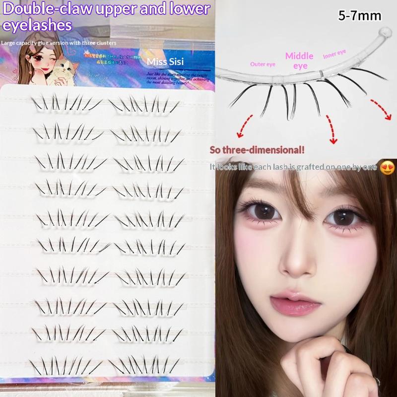 Natural Comic Lower Lash Exten - огляд і ціна Eyelash Extension With Glue