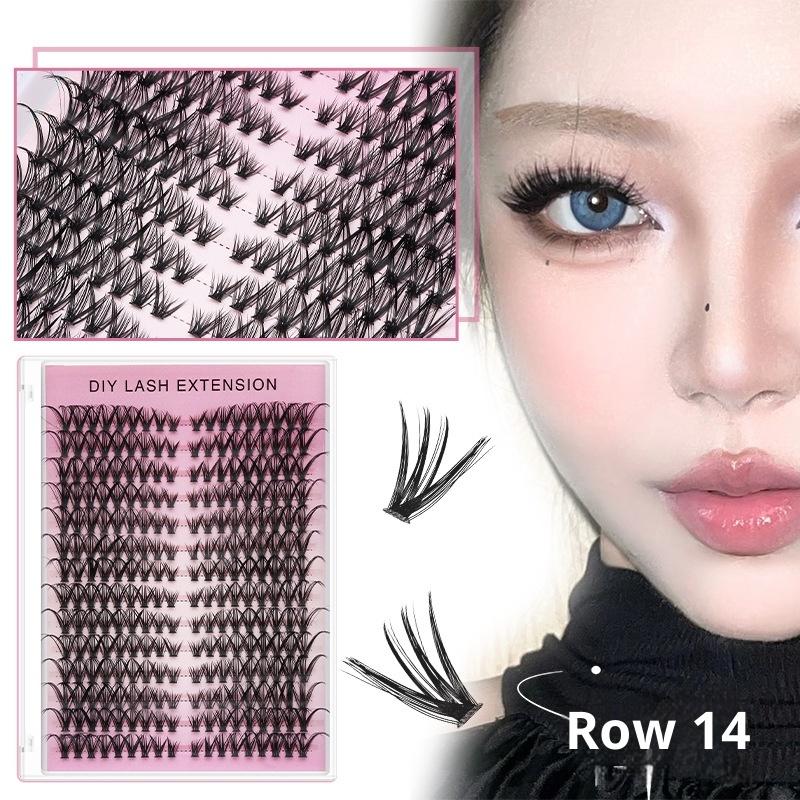 20pcs DIY False Eyelash Extens - огляд і ціна Eyelash Extension Volume Lashes