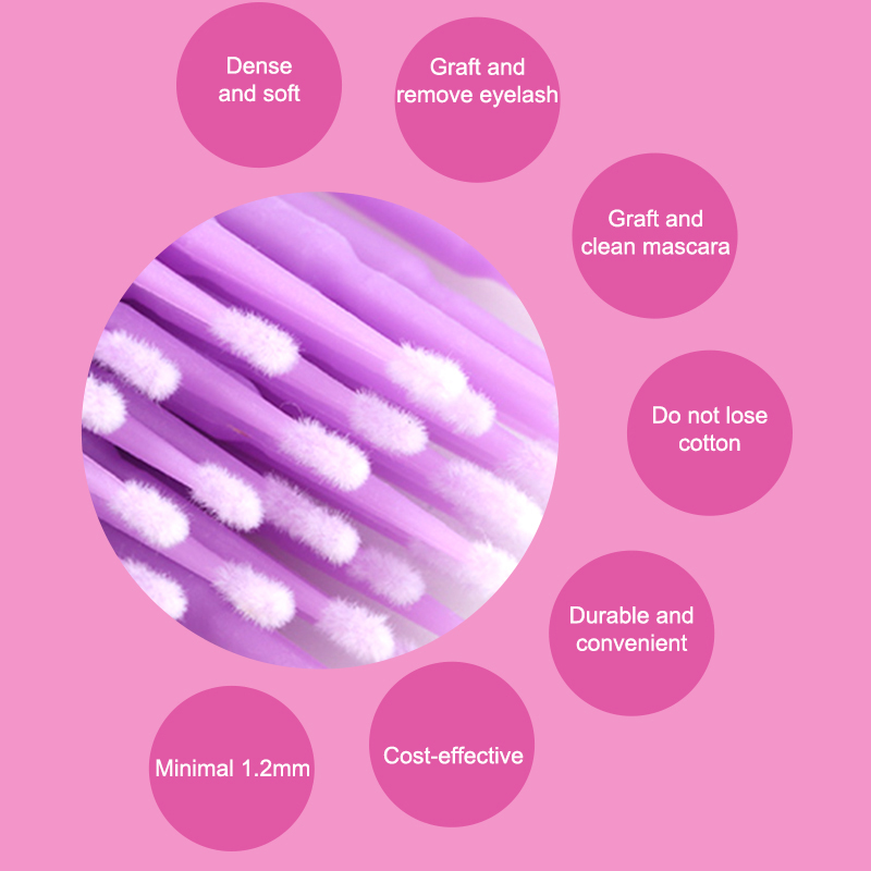 50/100PCS Disposable Micro Bru - огляд і ціна Micro Brush Applicator