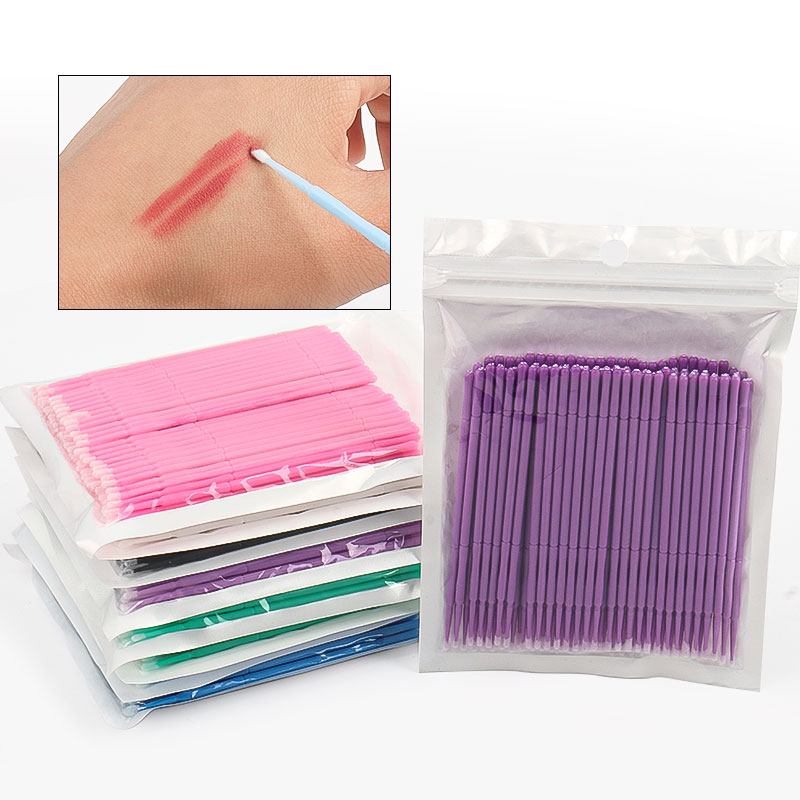 100PCS/Bag Bamboo Eyelash Exte - огляд і ціна Eyelash Extension Double Lash
