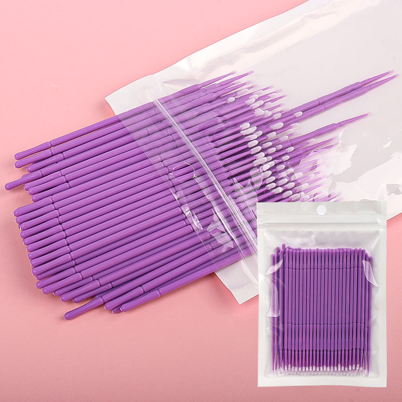 100PCS/Bag Bamboo Eyelash Exte - огляд і ціна Eyelash Extension Double Lash