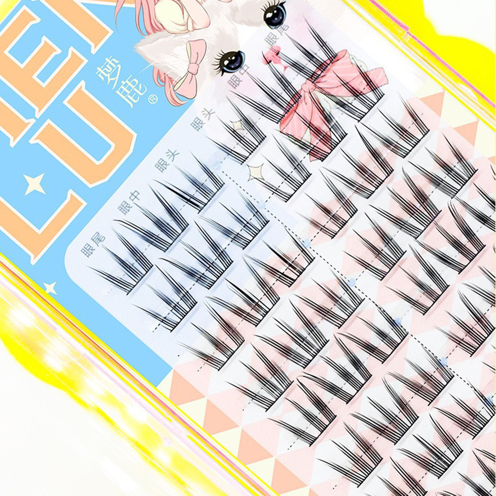 10 Rows Sunflower False Eyelas - огляд і ціна Eyelash Extension In Chinese