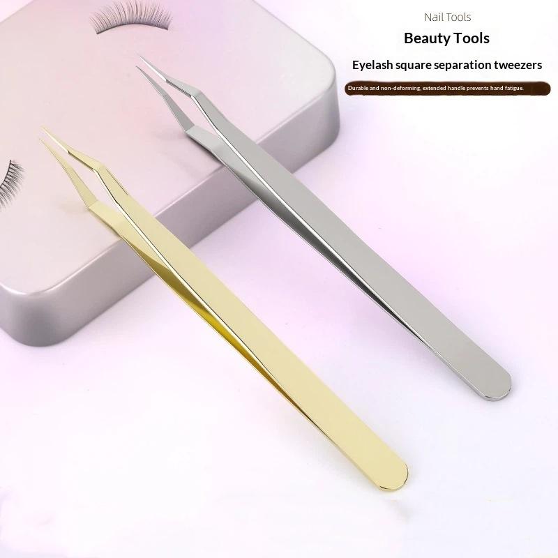 @*1 Set Stainless Steel Eyelas - огляд і ціна Lash Extension Tweezers