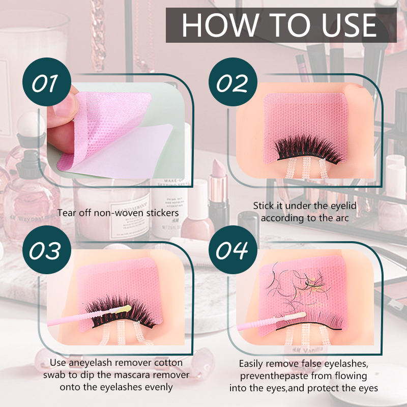 40pcs Eyelash Extension Remove - огляд і ціна Eyelash Extension Double Lash