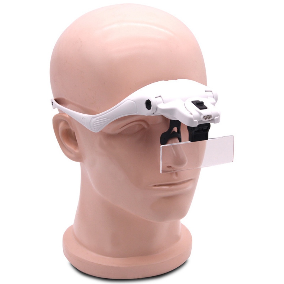 5 Lens Adjustable Loupe Headba - огляд і ціна Eyelash Extension With Glasses