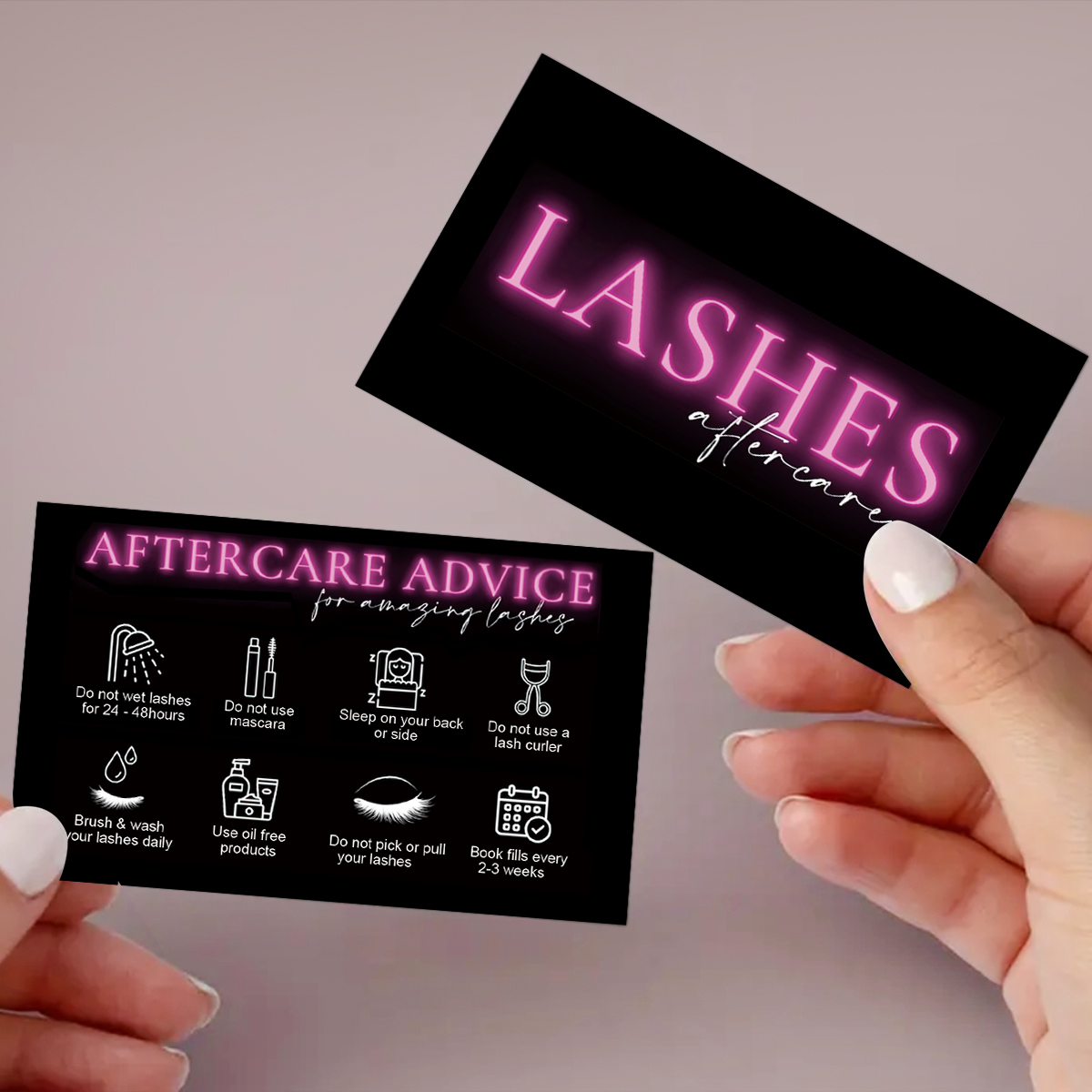 50Pcs/lot Marble Eyelash After - огляд і ціна Eyelash Extension Menu