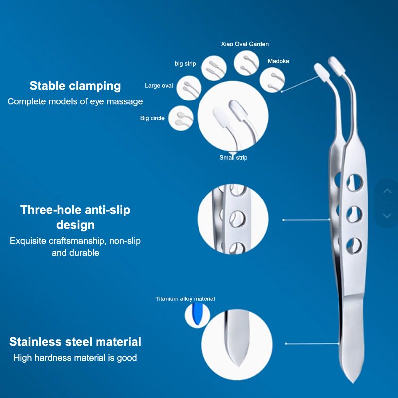 Eyelid Tweezers Meibomian Glan - огляд і ціна Lash Extension Tweezers