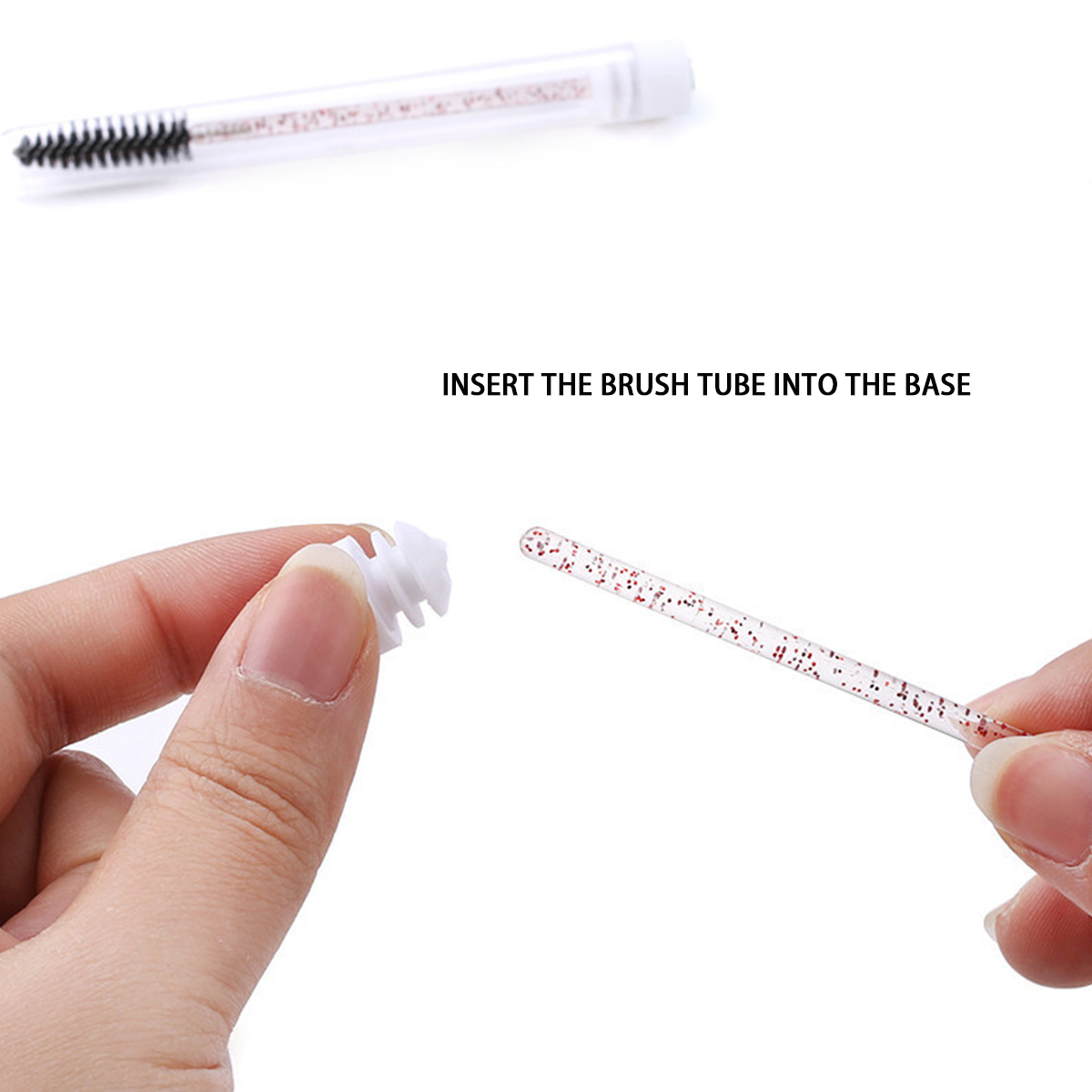 50PCS Dust-Proof Eyelash Brush - огляд і ціна Micro Brush Applicator