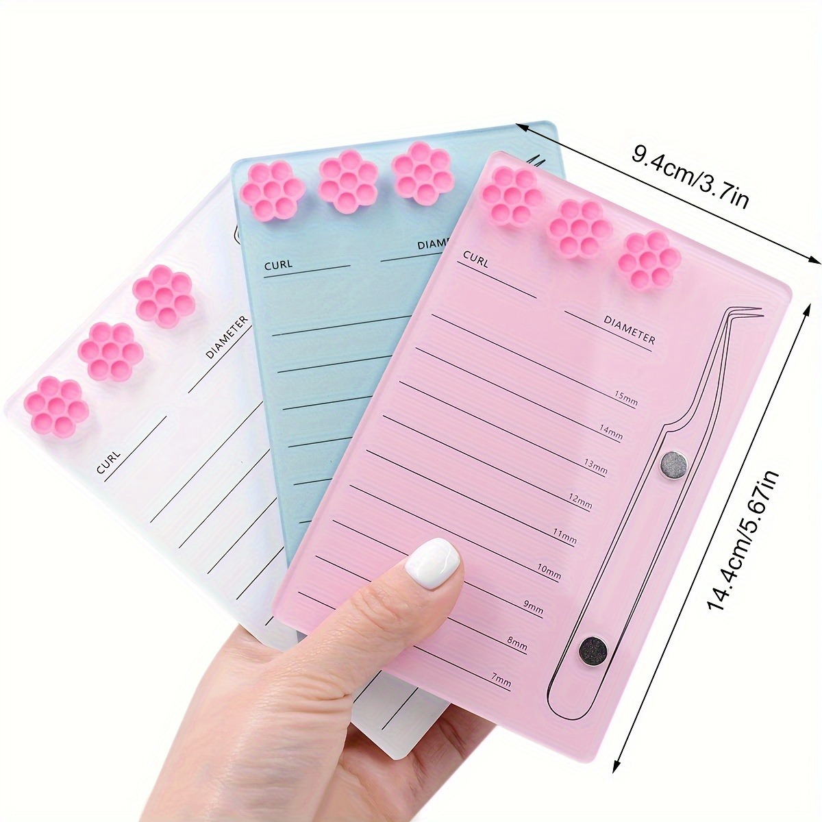 Eyelash Extension Scale Holder - огляд і ціна Eyelash Extension Menu