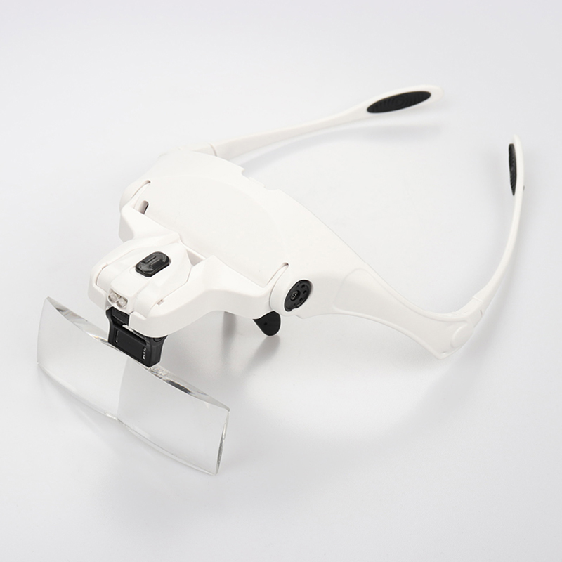 5 Lens Magnifying Glasses LED  - огляд і ціна Eyelash Extension With Glasses