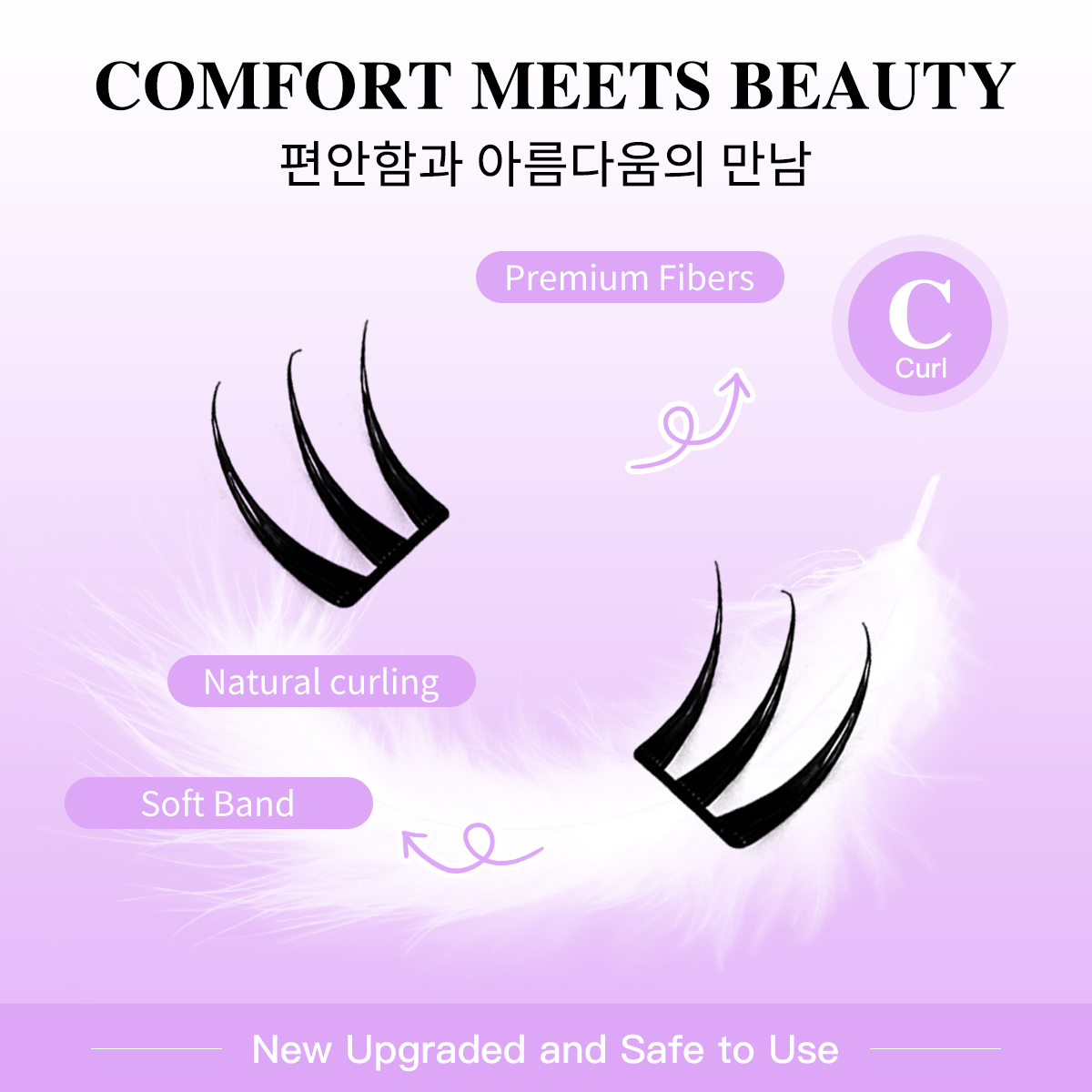 Segmented Lashes Cluster Ultra - огляд і ціна Eyelash Extension Menu