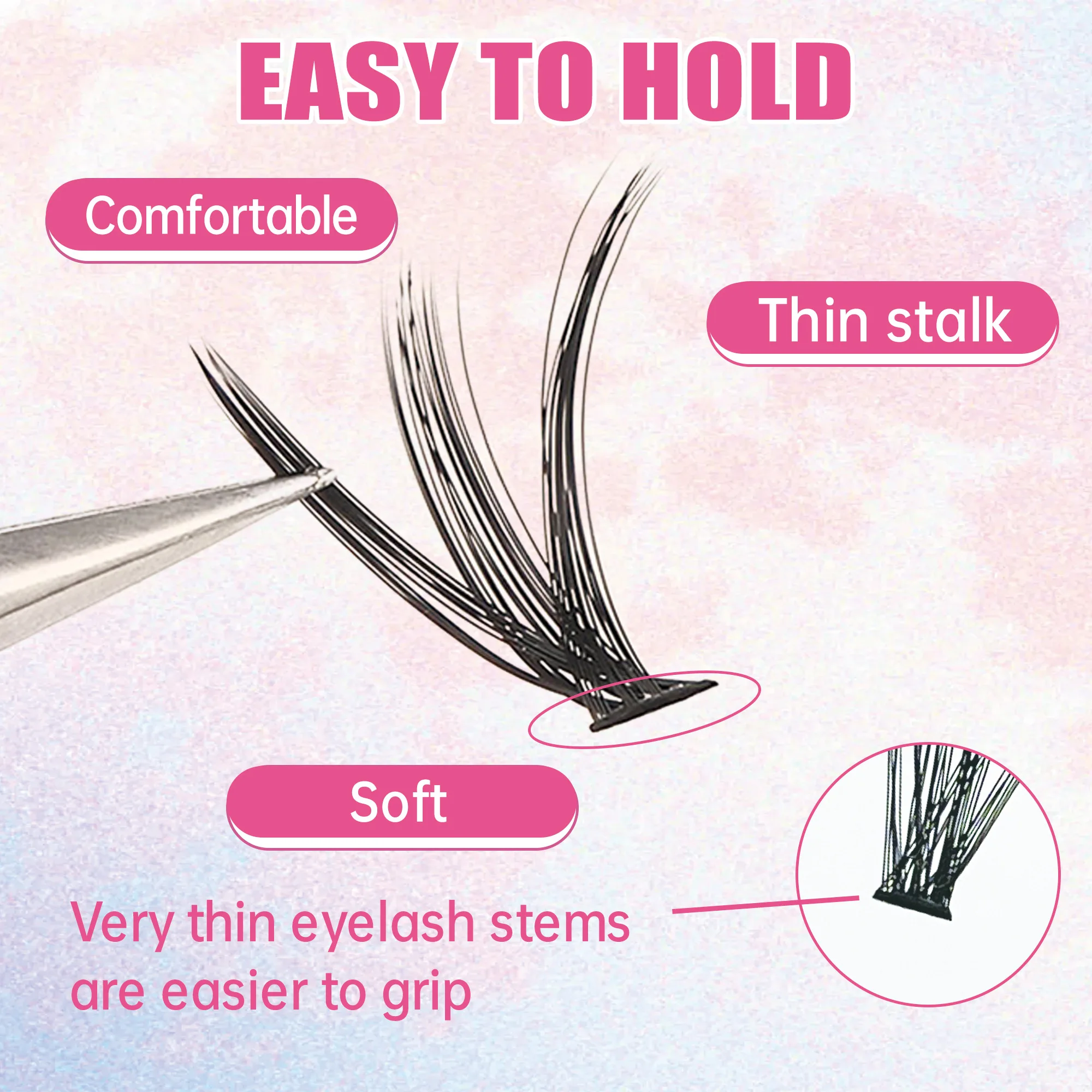 Eyelashes 200 PCS Clusters Las - огляд і ціна Eyelash Extension London