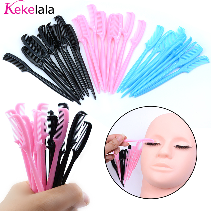 10Pcs Mini Eyelash Combs Small - огляд і ціна Micro Brush Applicator