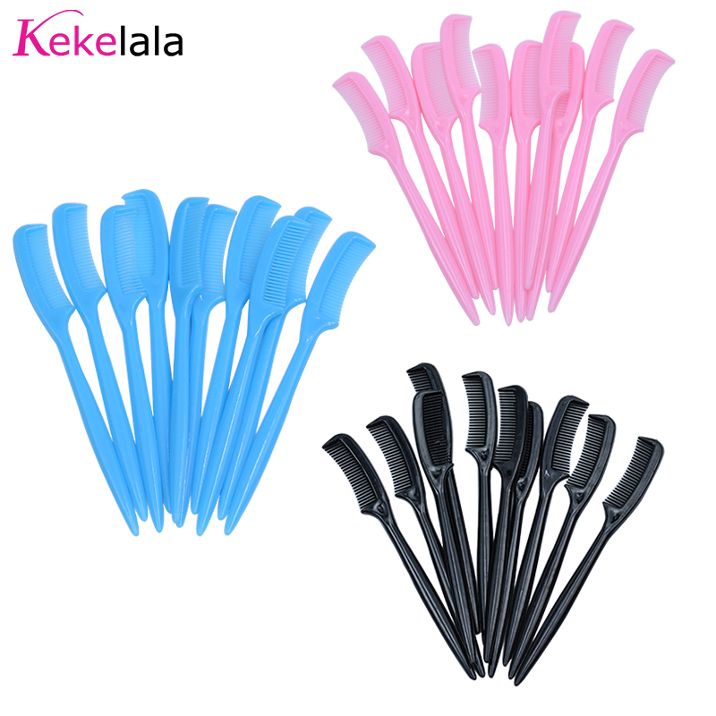10Pcs Mini Eyelash Combs Small - огляд і ціна Micro Brush Applicator