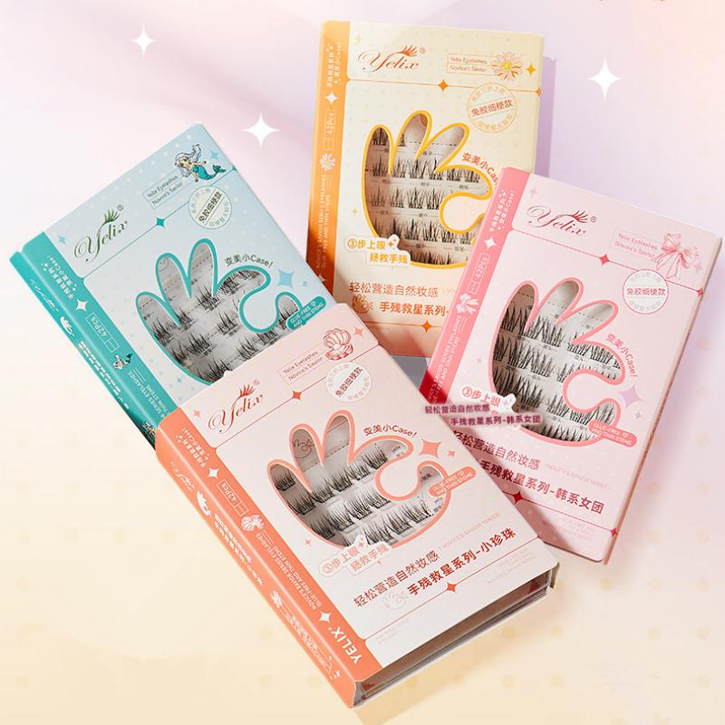 7 Rows Self-Adhesive Eyelashes - огляд і ціна Eyelash Extension With Glue