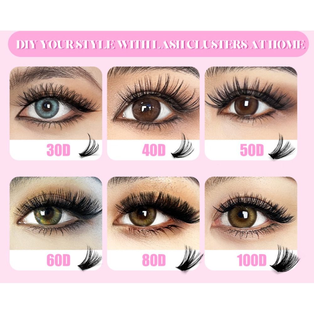 9-16mm Length False Eyelashes  - огляд і ціна Eyelash Extension Volume Lashes